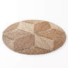 Buy Round Jute Rug - Boho Bali - 150 CM - Ubba Natural 61082 at MyFaktory