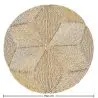 Buy Round Jute Rug - Boho Bali - 150 CM - Ubba Natural 61082 with a guarantee