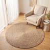 Buy Round Jute Rug - Boho Bali - 150 CM - Jenón Natural 61088 - in the UK
