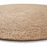 Buy Round Jute Rug - Boho Bali - 150 CM - Jenón Natural 61088 with a guarantee