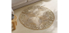 Buy Round Jute Rug - Boho Bali - 100 CM - Aditya Natural 61089 at MyFaktory