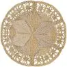 Buy Round Jute Rug - Boho Bali - 100 CM - Aditya Natural 61089 - in the UK
