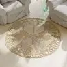 Buy Round Jute Rug - Boho Bali - 150 CM - Aditya Natural 61091 in the United Kingdom