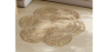 Buy Round Jute Rug - Boho Bali - 120 CM - Bacu Natural 61095 at MyFaktory