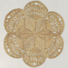 Buy Round Jute Rug - Boho Bali - 150 CM - Bacu Natural 61096 - in the UK