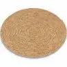 Buy Round jute rug - Boho Bali - 100 CM - Nisha Natural 61070 - prices