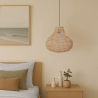 Buy Rattan Ceiling Lamp - Bali Boho Hanging Lamp - Gehe Natural 61136 - prices