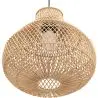 Buy Rattan Ceiling Lamp - Bali Boho Hanging Lamp - Gehe Natural 61136 home delivery