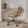 Buy Rattan Office Chair - Swivel - Sembra Brown 61143 in the United Kingdom