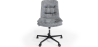 Buy Upholstered Office Chair - Swivel - Arba Dark grey 61144 - in the UK