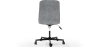 Buy Upholstered Office Chair - Swivel - Arba Dark grey 61144 - in the UK