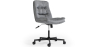 Buy Upholstered Office Chair - Swivel - Arba Dark grey 61144 in the United Kingdom