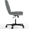 Buy Upholstered Office Chair - Swivel - Arba Dark grey 61144 home delivery