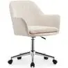 Buy Swivel Office Chair with Armrests - Venia Beige 61145 in the United Kingdom