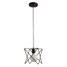 Buy Ceiling Lamp - Industrial Design Pendant Lamp - Star Black 58230 - in the UK