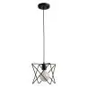 Buy Ceiling Lamp - Industrial Design Pendant Lamp - Star Black 58230 - in the UK
