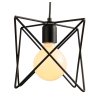 Buy Ceiling Lamp - Industrial Design Pendant Lamp - Star Black 58230 at MyFaktory