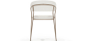 Buy Dining chair - Upholstered in Bouclé Fabric - Lona White 61148 in the United Kingdom