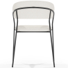 Buy Dining chair - Upholstered in Bouclé Fabric - Lona White 61149 home delivery
