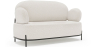 Buy 2/3-Seater Sofa - Upholstered in Bouclé Fabric - Munum White 61155 at MyFaktory