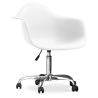 Buy Office Chair with Armrests - Desk Chair with Castors - Emery Black 14498 - in the UK