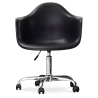 Buy Office Chair with Armrests - Desk Chair with Castors - Emery Black 14498 - in the UK