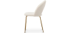 Buy Dining Chair - Upholstered in Bouclé Fabric - Maeve White 61167 with a guarantee