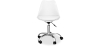Buy Tulip swivel office chair with wheels White 58487 - in the UK