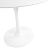 Buy Round Fiberglass Tulipa Table - 120cm White 15418 in the United Kingdom