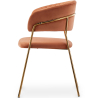 Buy Dining chair - Upholstered in Velvet - Lona Light grey 61147 at MyFaktory
