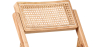 Buy Folding Wooden Rattan Dining Chair -Bama Natural wood 61157 with a guarantee