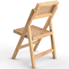 Buy Folding Wooden Rattan Dining Chair -Bama Natural wood 61157 - in the UK