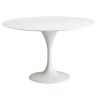 Buy Round Fiberglass Tulipa Table - 110cm White 29845 at MyFaktory