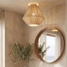 Buy Ceiling Lamp - Boho Bali Ceiling Light - Memu Aged Gold 60679 home delivery