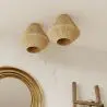Buy Ceiling Lamp - Boho Bali Ceiling Light - Memu Aged Gold 60679 - prices