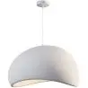 Buy Resin Pendant Lamp - 40CM - Moon White 60671 - in the UK