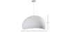 Buy Resin Pendant Lamp - 50CM - Moon White 60672 - in the UK