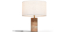 Buy Table Lamp with Marble Base - Luyer White 60663 at MyFaktory