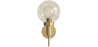Buy Golden Wall Lamp - Sconce - Reine Aged Gold 60665 - in the UK