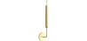 Buy Wall Sconce Candle Lamp in Gold - Reine Aged Gold 60666 in the United Kingdom