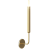 Buy Wall Sconce Candle Lamp in Gold - Reine Aged Gold 60666 with a guarantee