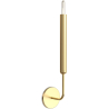 Buy Wall Sconce Candle Lamp in Gold - Reine Aged Gold 60666 home delivery