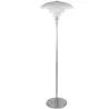 Buy PL 4/3 Floor Lamp - Steel and Glass Steel 15228 - in the UK