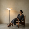 Buy PL 4/3 Floor Lamp - Steel and Glass Steel 15228 - prices