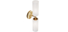 Buy Wall Lamp Aged Gold - 2-Light Wall Sconce - Ouna Aged Gold 60683 in the United Kingdom