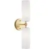 Buy Wall Lamp Aged Gold - 2-Light Wall Sconce - Ouna Aged Gold 60683 at MyFaktory