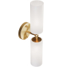 Buy Wall Lamp Aged Gold - 2-Light Wall Sconce - Ouna Aged Gold 60683 in the United Kingdom