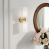 Buy Wall Lamp Aged Gold - 2-Light Wall Sconce - Ouna Aged Gold 60683 - prices