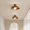 Buy Ceiling Lamp - Vintage Wall Light - Sine Aged Gold 60677 in the United Kingdom