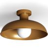 Buy Ceiling Lamp - Vintage Wall Light - Sine Aged Gold 60677 - in the UK